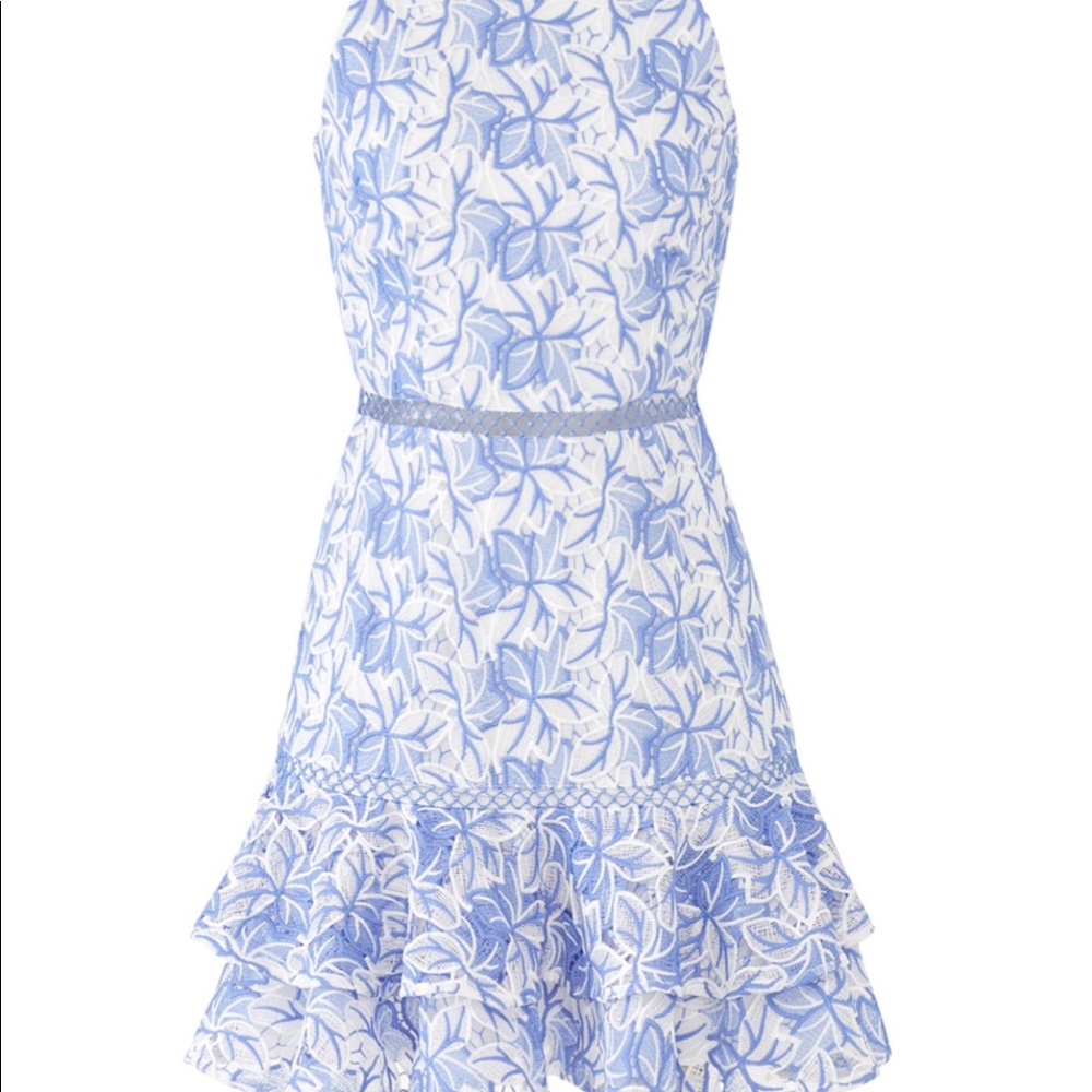 Keepsake WILD THINGS LACE MINI DRESS